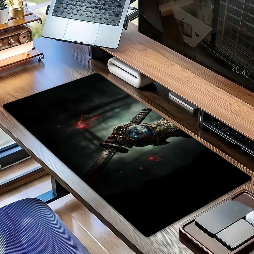 O-Onimusha Way of the S-Sword Mouse Pad Non-slip Thickened MousePad Large Writing Lockedge Office Student Gaming Cushion