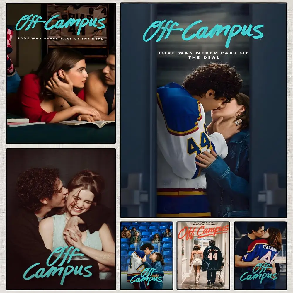TV Off Campus College Romance Poster PP Wall Art Print Removable Water-Resistant Home Decor for Bedroom Apartment Gift