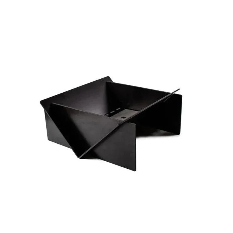 

Black Portable Fireplace Eco-friendly Camping Wood Stainless Steel Fire pit