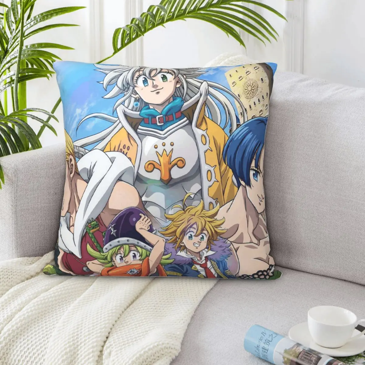 

The Seven Deadly Sins Anime 002149 Home Decor Cushion Covers Body Pillow Anime Dakimakura Pillow Case Pillow Cover