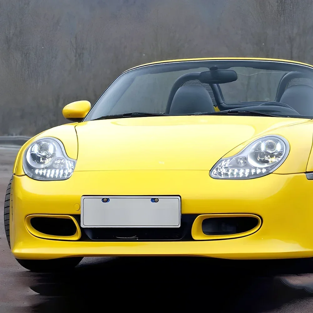 

Для Porsche 911 996 1998-2004 автомобильные фары, замена светодиодных автомобильных передних фонарей в сборе, инструмент для линз проектора, автомобильные аксессуары