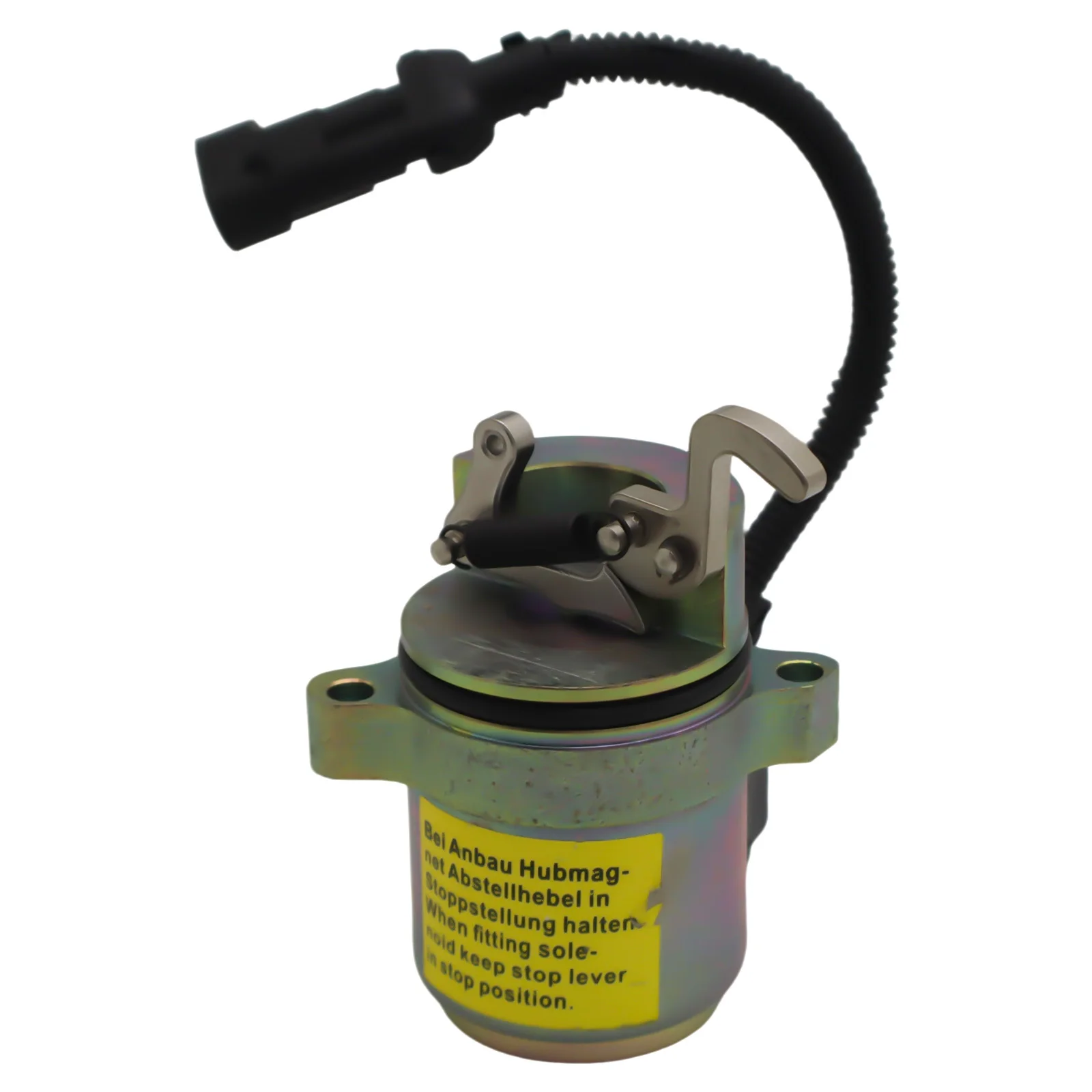 12V Fuel Shut Off Solenoid 6680121 04287583 Compatible for Linde Forklift BF4M2011 BF4M2012