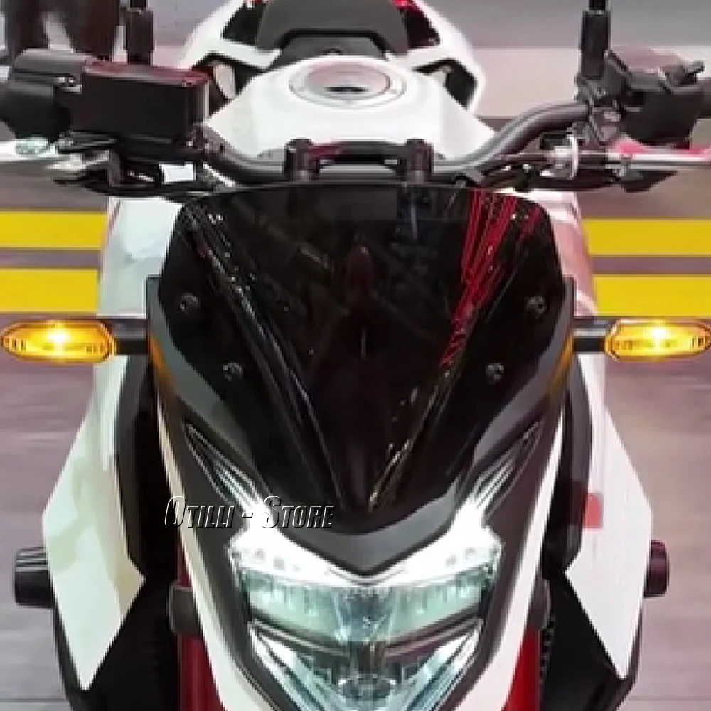 الزجاج الأمامي لهوندا CB750 الدبور 750 2023 2024 اكسسوارات الدراجات النارية شاشة الرياح منحرف تمديد مع قوس