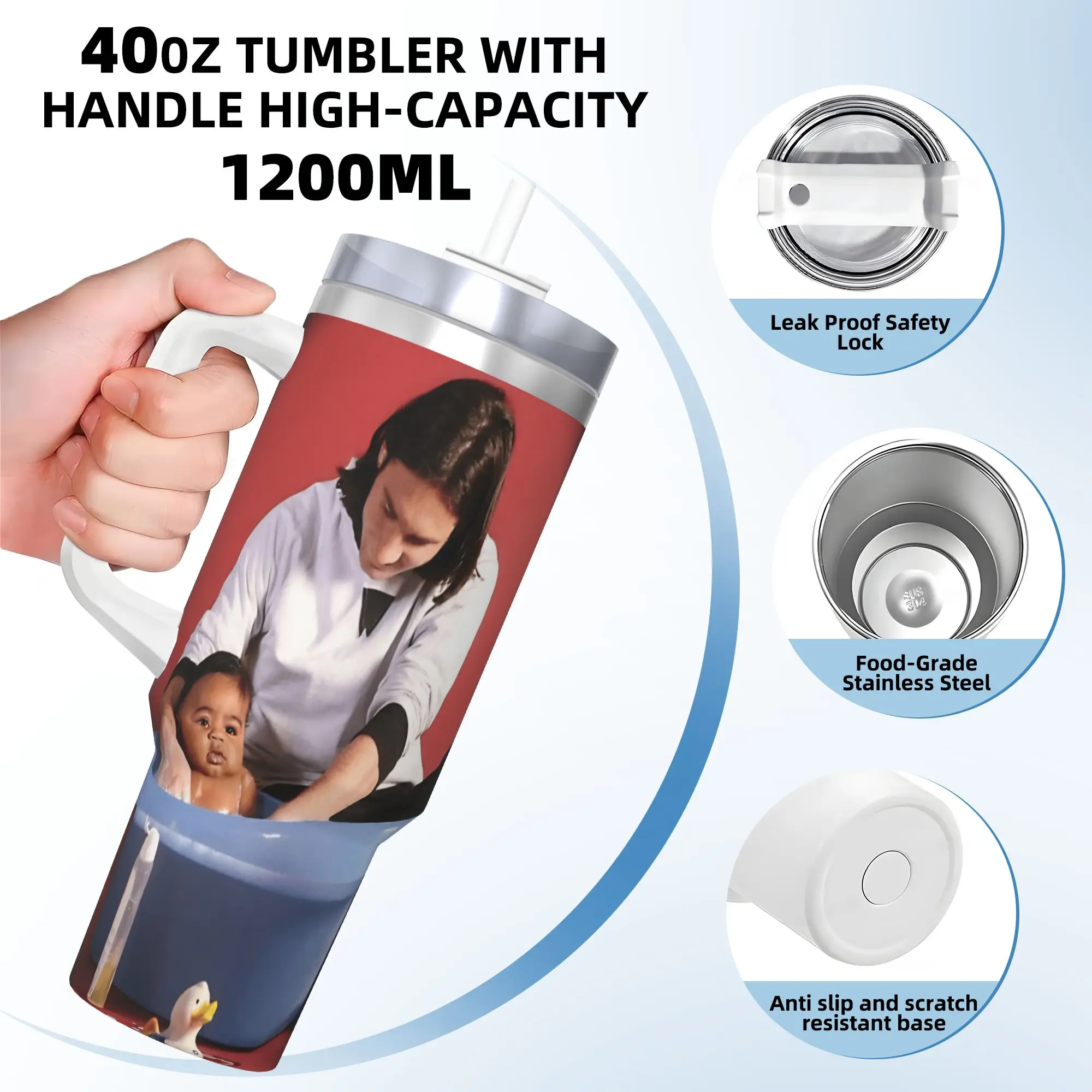 Stainless Steel Tumbler L-Lamine FootballStar y-Yamal Thermal Cups meme Heat Preservation Car Mugs Camping Custom Water Bottle - view 3