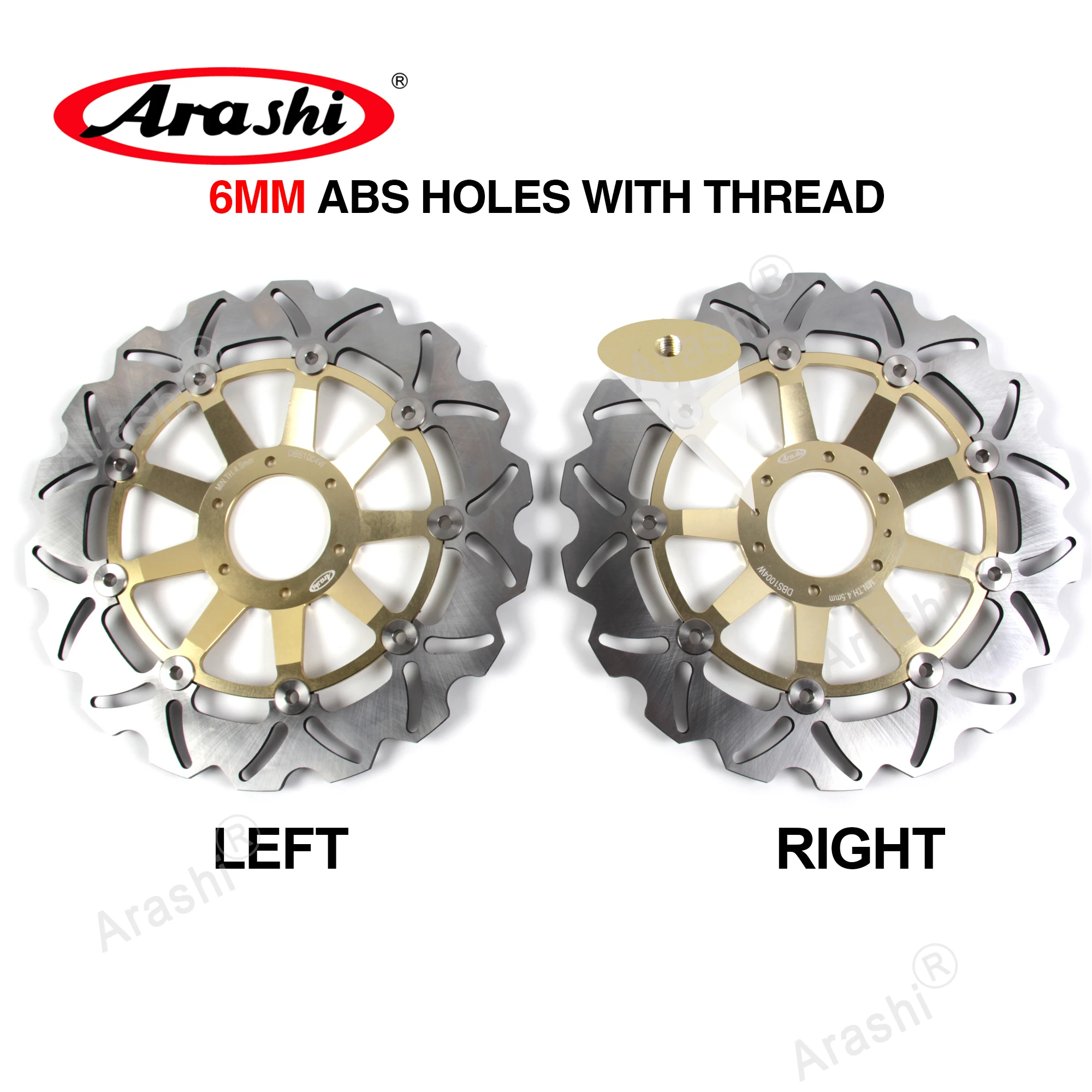 Arashi Voor HONDA XLV VARADERO ABS 1000 2004-2011 CNC Drijvende Remschijf Remschijven Voor Achter XLV1000 2005 2006 2007 2008