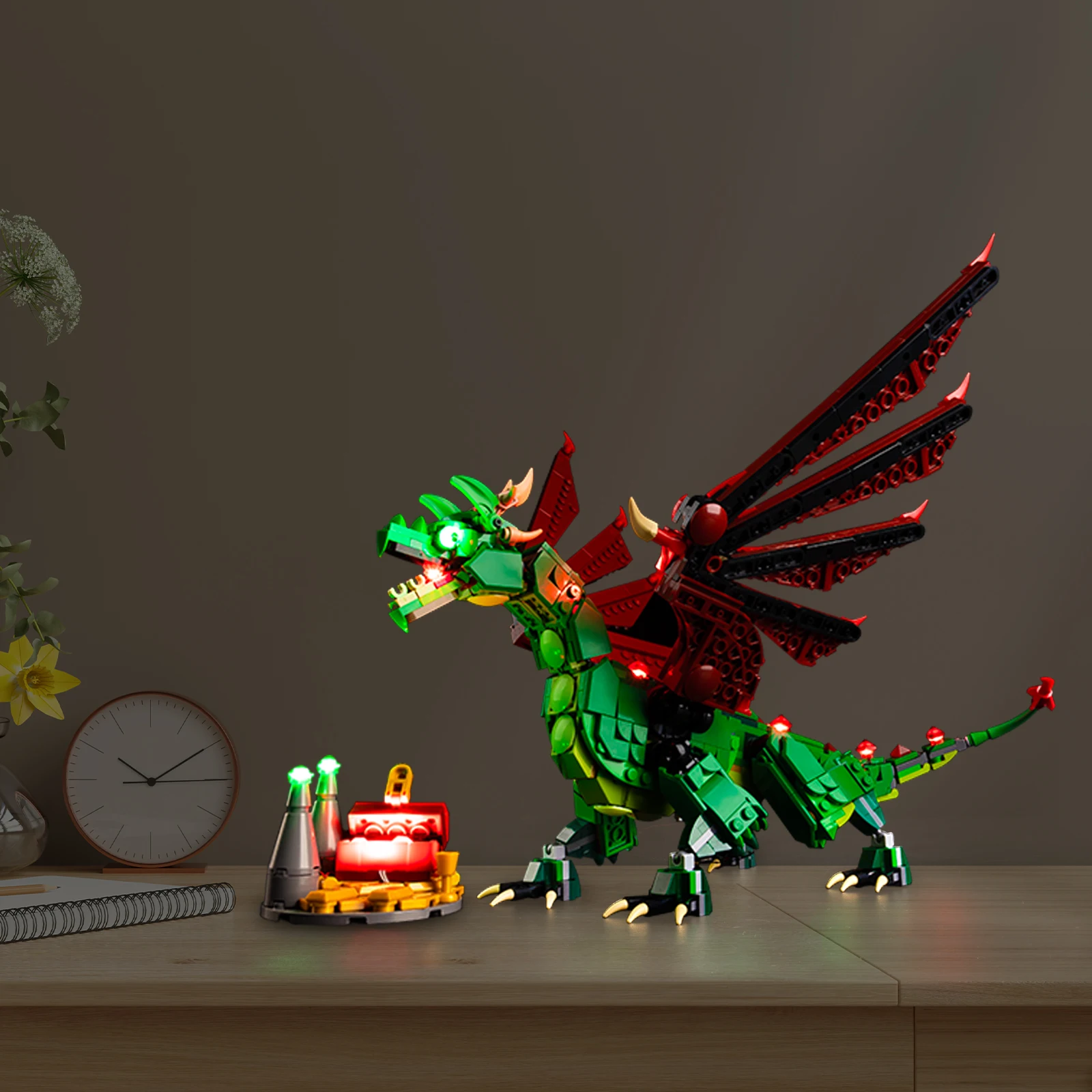 

Набор светодиодных фонарей для конструктора «Средневековый дракон» 31161