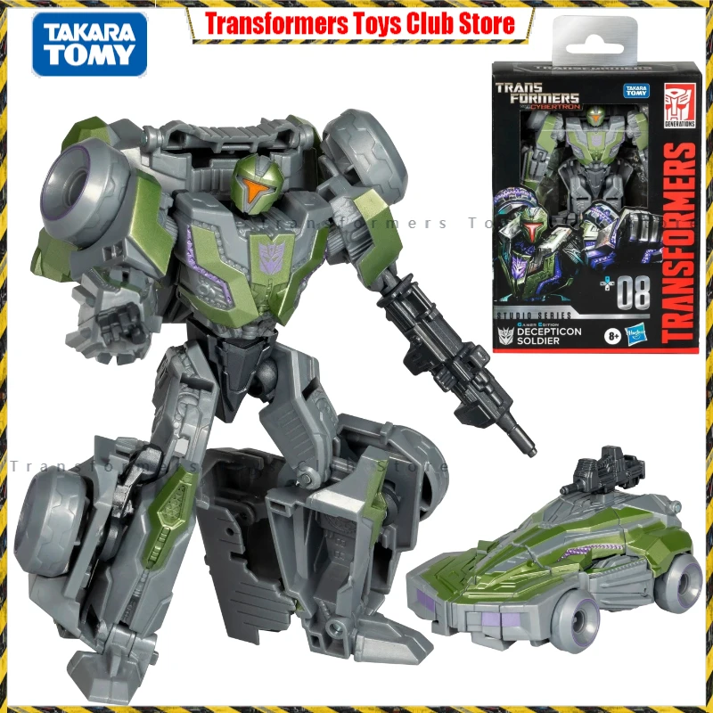 New Product TakaraTomy Transformers SS GE-08 War For Cybertron Studio Series Gamer Edition Decepticon Soldier Action Figure Gift