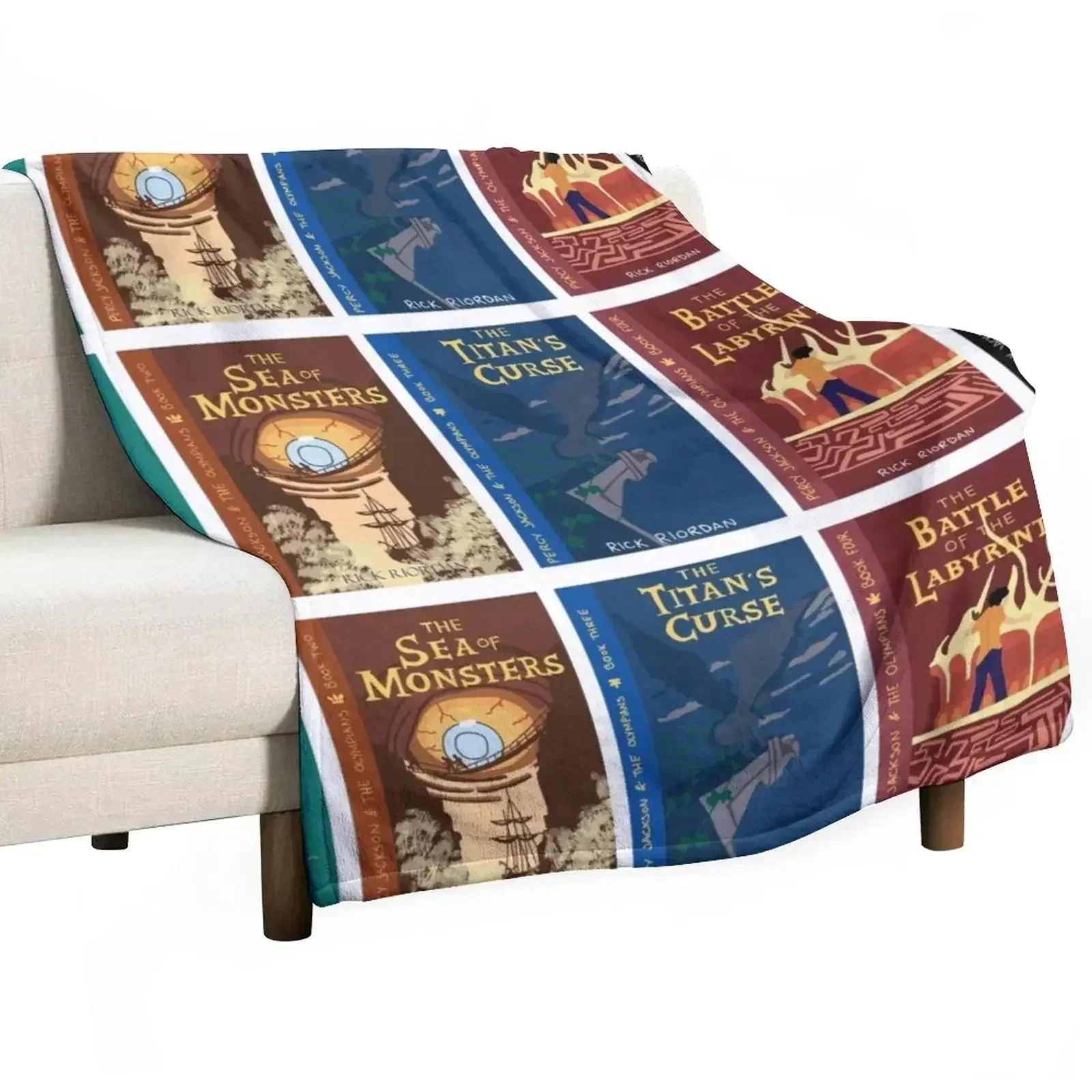 Percy Jackson Olympians pack Throw Blanket Giant Sofa cosplay anime Blankets