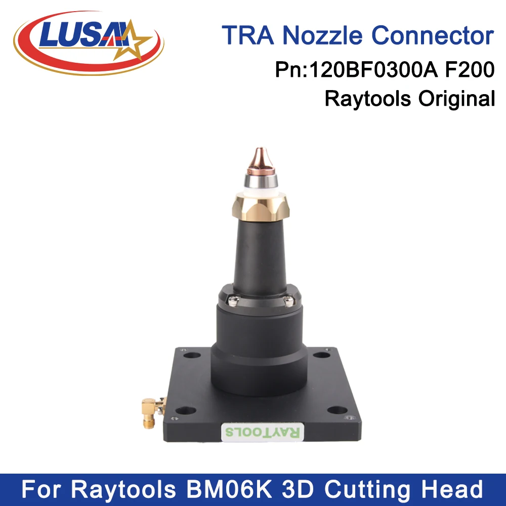 

LUSAI Raytools Original BM06K 3D F200 Nozzle Connector TRA 120BF0300A For BM06K 3D/BM06K 3D-90° Fiber Laser Cutting Head