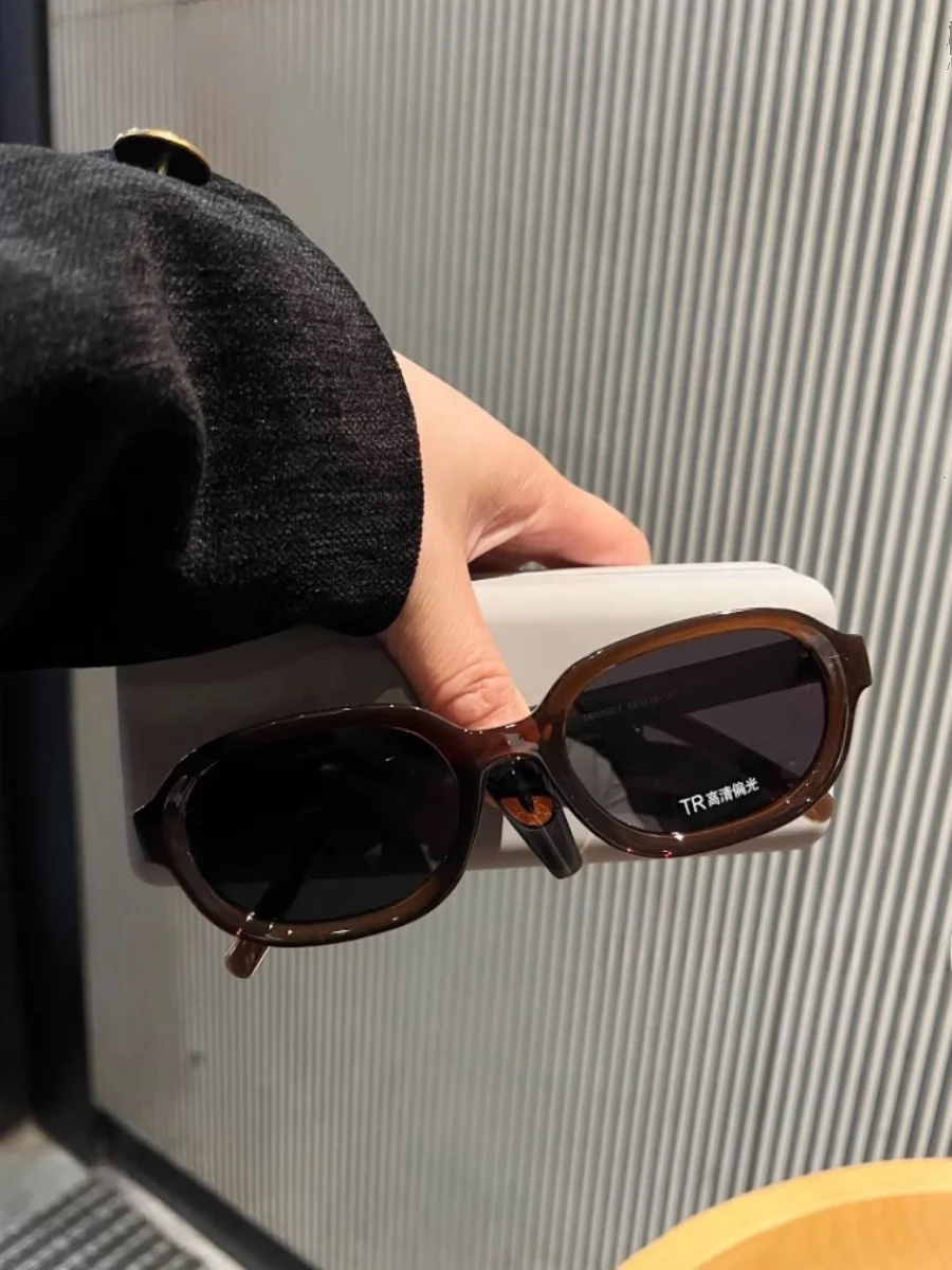 cherrykoko-polarized-oval-sunglasses-ex-retro-high-end-feel-tea-color-filter-uv-protection-faionable-eyewear