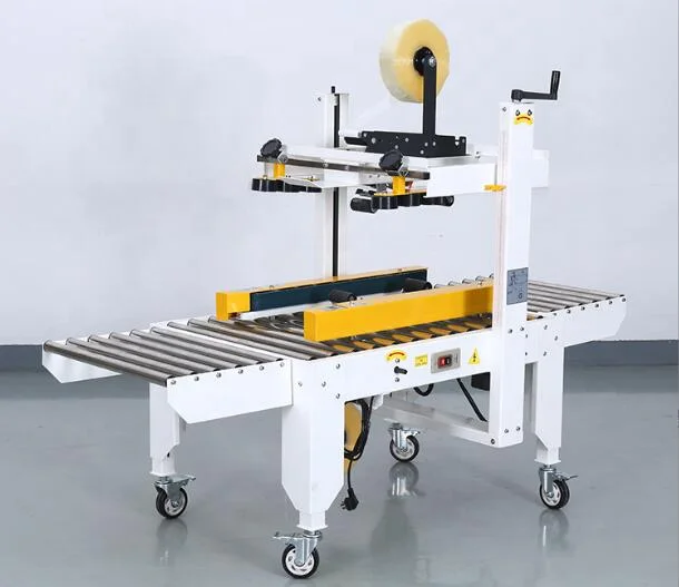 

Высококачественная полуавтоматическая машина для запечатывания коробок с верхней и нижней лентой от производителя