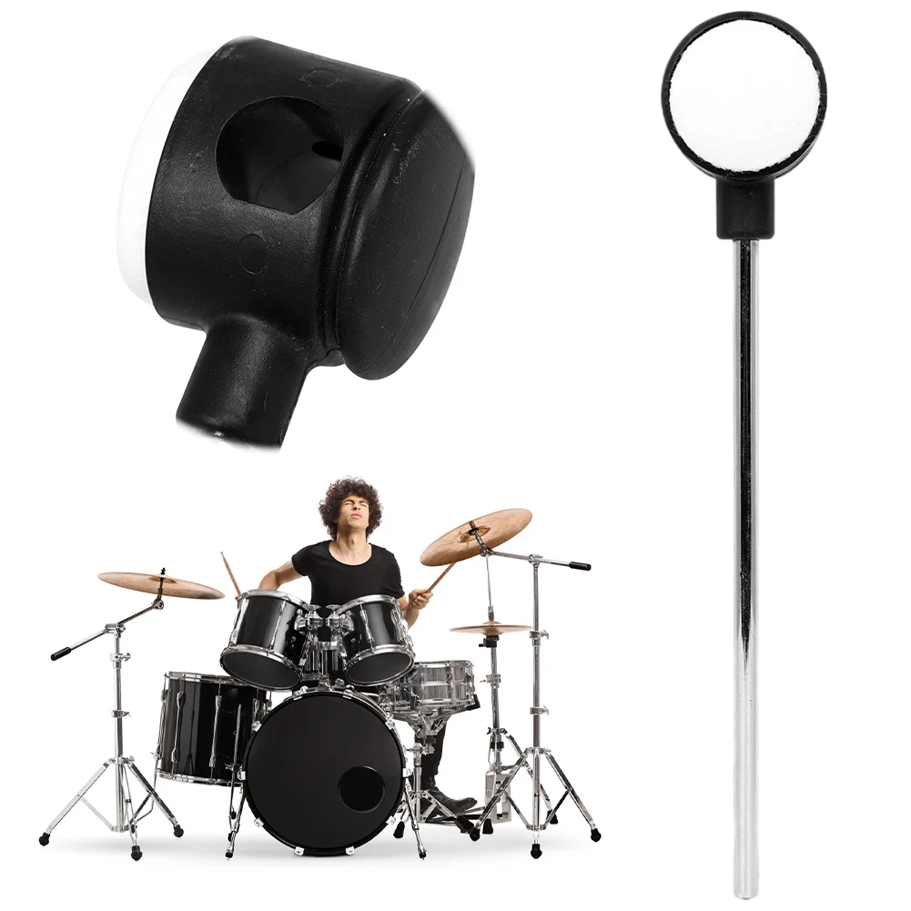Instrumento de percusión, cabezal de martillo resistente al desgaste, martillo de tambor profesional, batidor de Pedal para pedales de bombo individuales y dobles