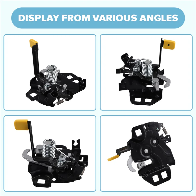 

A99F-Accessories For Ford Ranger 2019-2023 Car Front Hood Latch KB3Z16700A KB3Z-16700-A