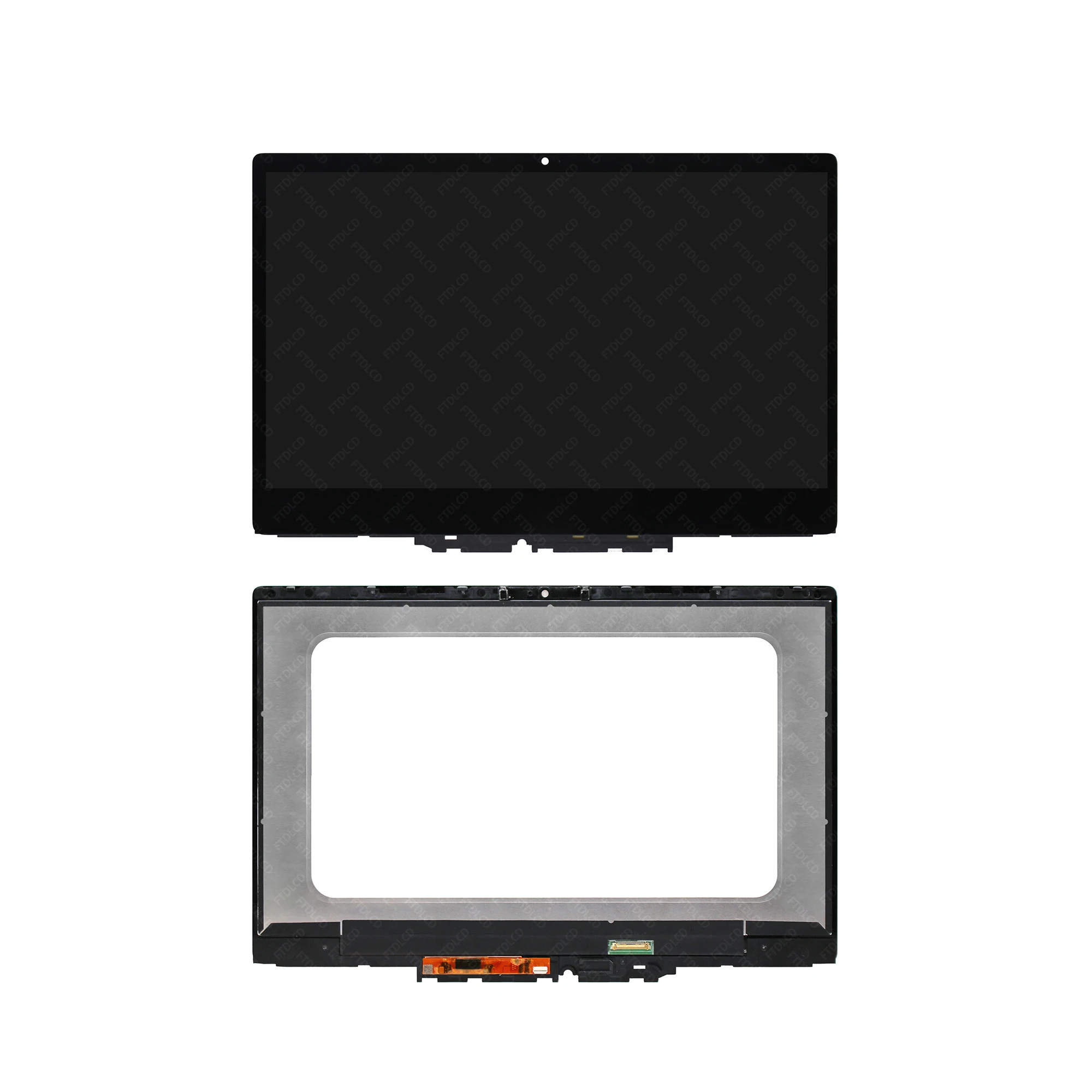 Imagem -05 - Fffhd Ips Lcd Screen Display Toque Digitador Assembléia Matriz com Quadro para Dell Inspiron 14 5482 P93g P93g001 30 Pinos 14.0