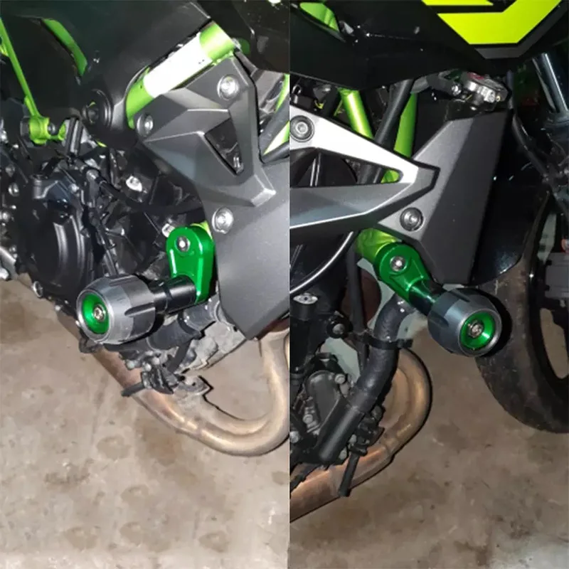 Motorcycle Modified Bumper Crash Bar Body Frame Protector New Anti-Fall Ball For Kawasaki Ninja 400 Ninja400 Z400