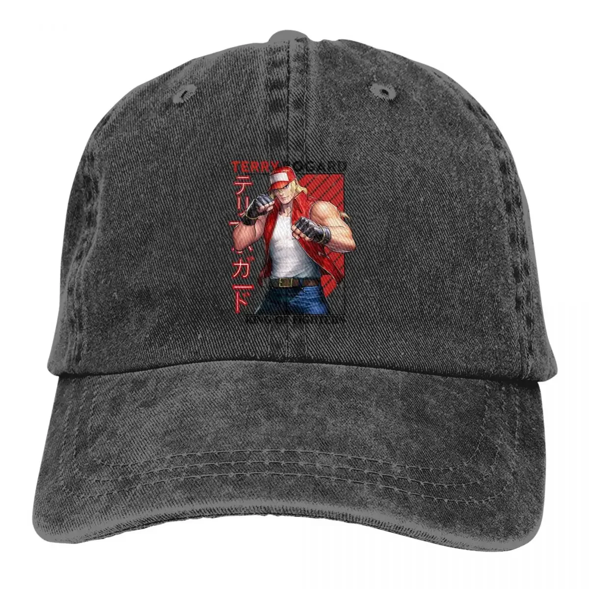 Summer Cap Sun Visor King Of Fighters Hip Hop Caps Retro Arcade Machine Cowboy Hat Peaked Hats