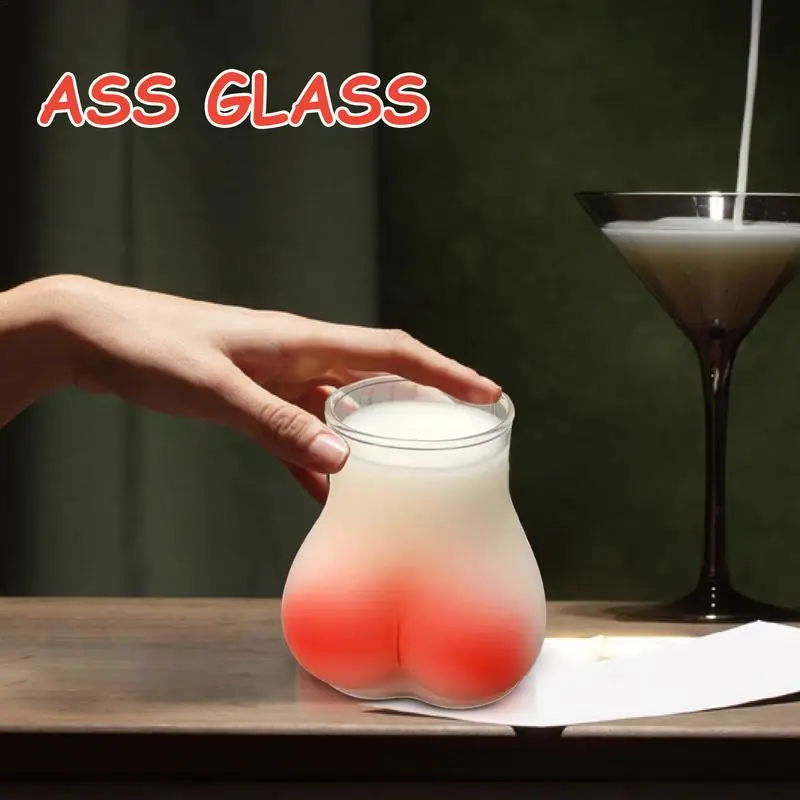 Fun Cocktail Glasses 450ml Clear Drinking Glasses Beverage Glasses Tea Mug Funky Wine Glasses For Home Restaurant Parties