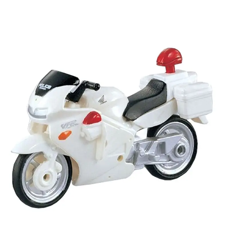 Takara Tomy Tomica Skala 1/32 Nr. 4 Honda Vfr Polizei Fahrrad Legierung Auto Modell Druckguss Fahrzeug Replik Sammlung Spielzeug für Jungen Geschenke