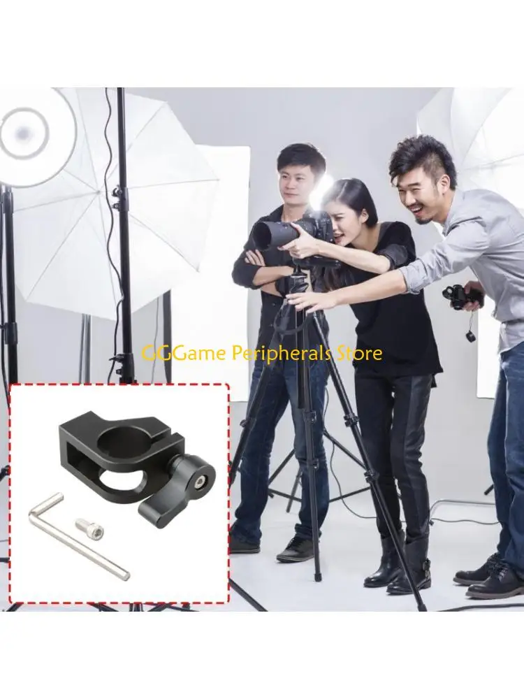 

U55B Heavy Duty Aluminum Pipe Clamp With 1/4inch-20 Thread Screw for 19mm Pipe Single