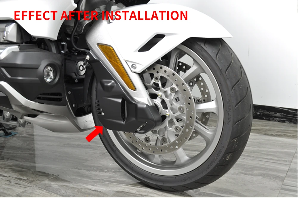 PANICAL Chrom-Dekorationsabdeckung für Honda Goldwing GL1800 2018-2026 Motorrad Vorder- und Heckgehäuse Schutz Zubehör – Detail 19