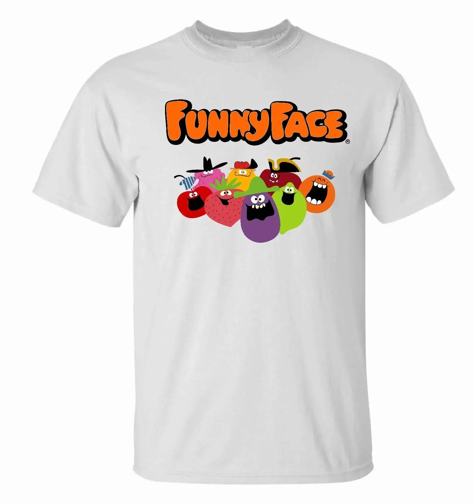 FUNNY FACE T SHIRT PILLSBURY NOT QUISP KOOL AID CEREAL FANS