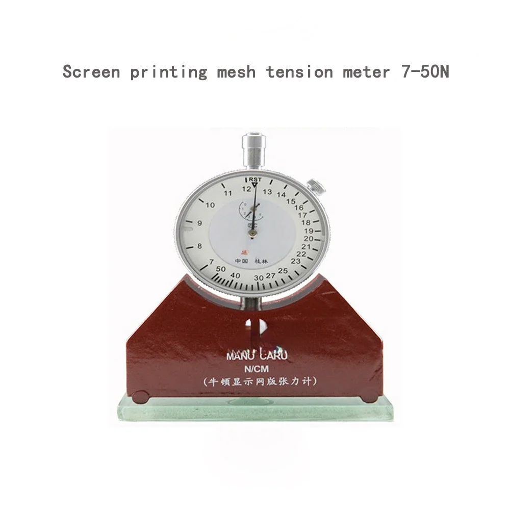Nieuwe zeefdruk stalen gaas spanningsmeter meetmeter hoge precisie spanningsmeter voor zijde stalen zeefdrukmeting