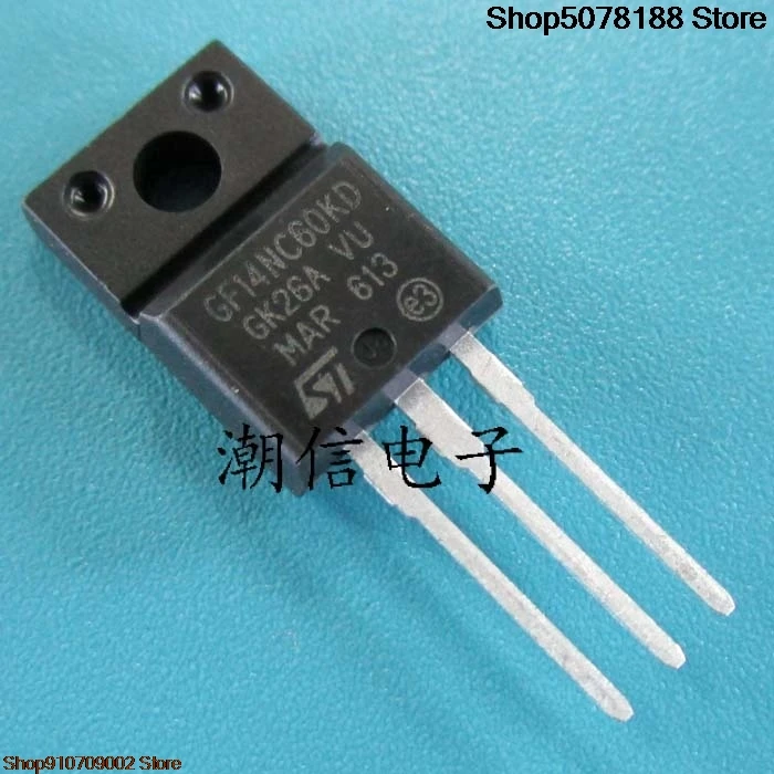 GF14NC60KD STGF14NC60KD, 10 Pièces