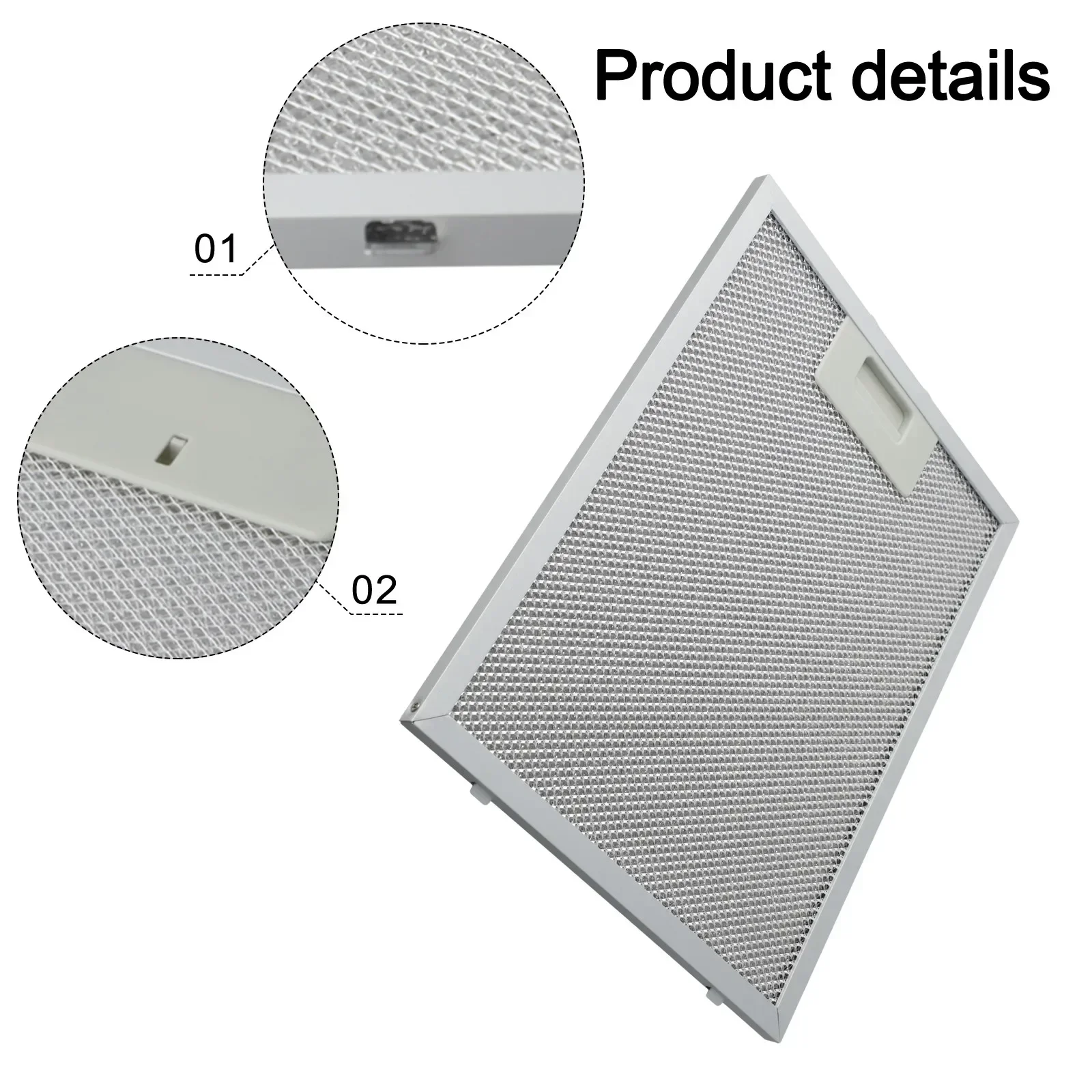 Efficient Kitchen Ventilation Solutions Grease Filtration System Cooker Hood Filter 5 Layers Of Aluminized Grease
