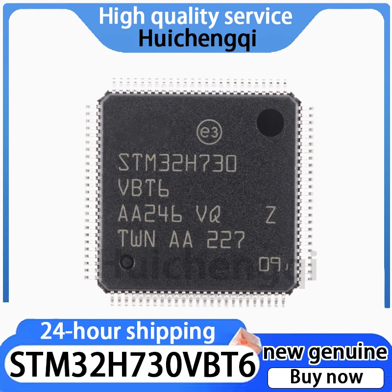 1PCS Original Genuine STM32H730VBT6 LQFP-100 ARM Cortex-M7 32-bit Microcontroller MCU