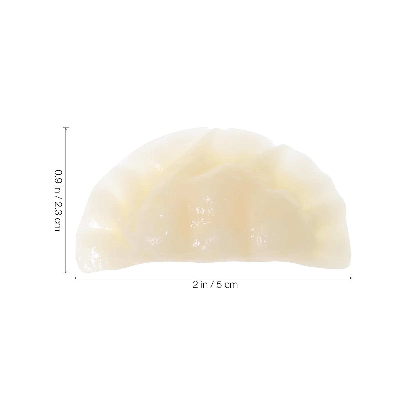 装飾用模造餃子、食品PVC装飾、ピザシミュレーションモデル、装飾ピザ、5個、6cm