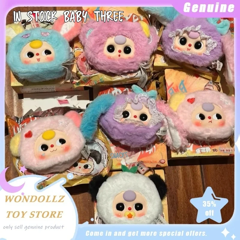 

Новый оригинальный детский чехол для хранения с тремя глухами, чехол для наушников Kawaii, мини-плюшевый кукольный рюкзак, подвеска, модная игрушка, подарок для девочек