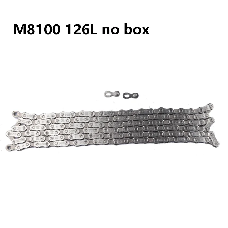 SHIMANO SLX M7100 M6100 M8100 12-speed ketting 118/126 link mountainbike fietsketting CN M7100 MTB 12 snelheden met snelkoppeling