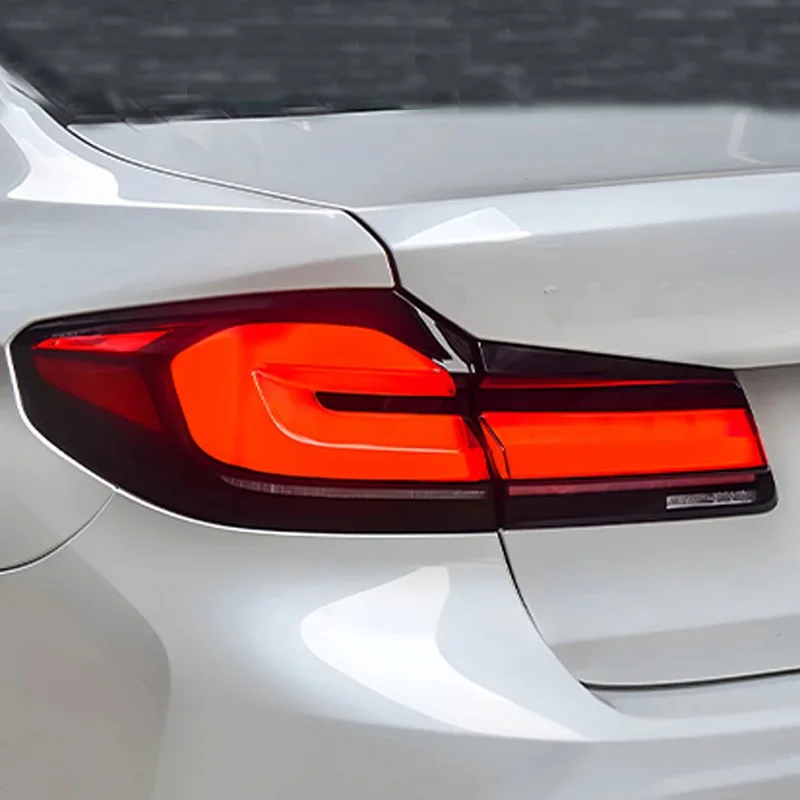For BMW 5 Series G30 G38 2018-2020 Upgrade 21 Style Auto LED Dynamic Car Highlight Taillights Assembly Accessories Plug and Play