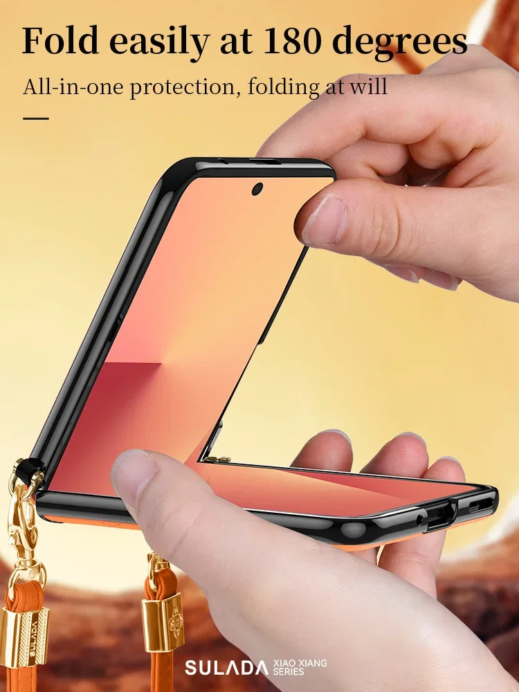 Модный кожаный чехол с диагональным ремешком и ромбовидным узором для Samsung Z Fold 8 7 6 5 противоударный защитой центральной оси
