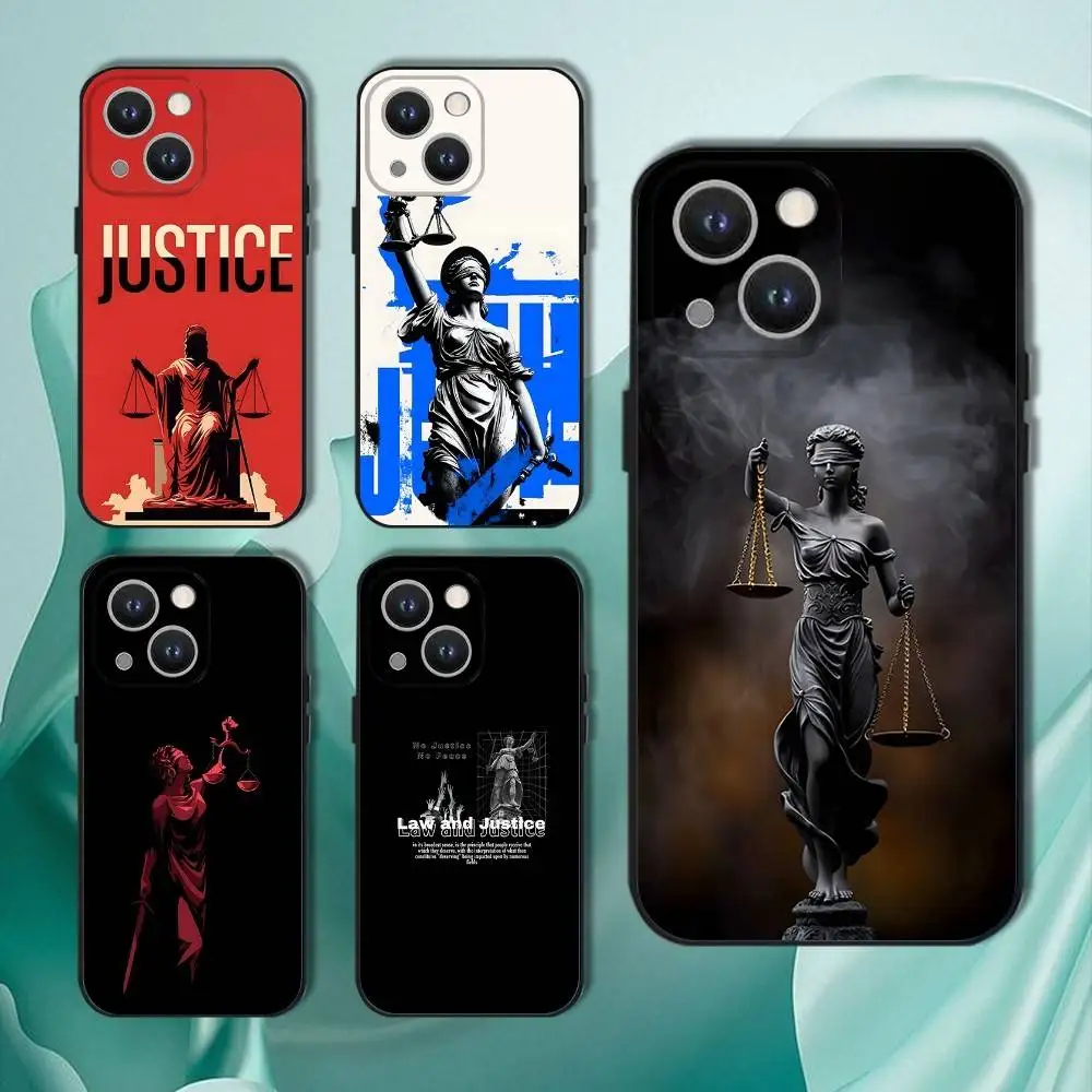 

Law Lawyer Judge Phone Case For iPhone 17,16,15,14,13,12,11,Pro,XS,Max,XR,Plus,E,SE4,Mini Black Soft Cover