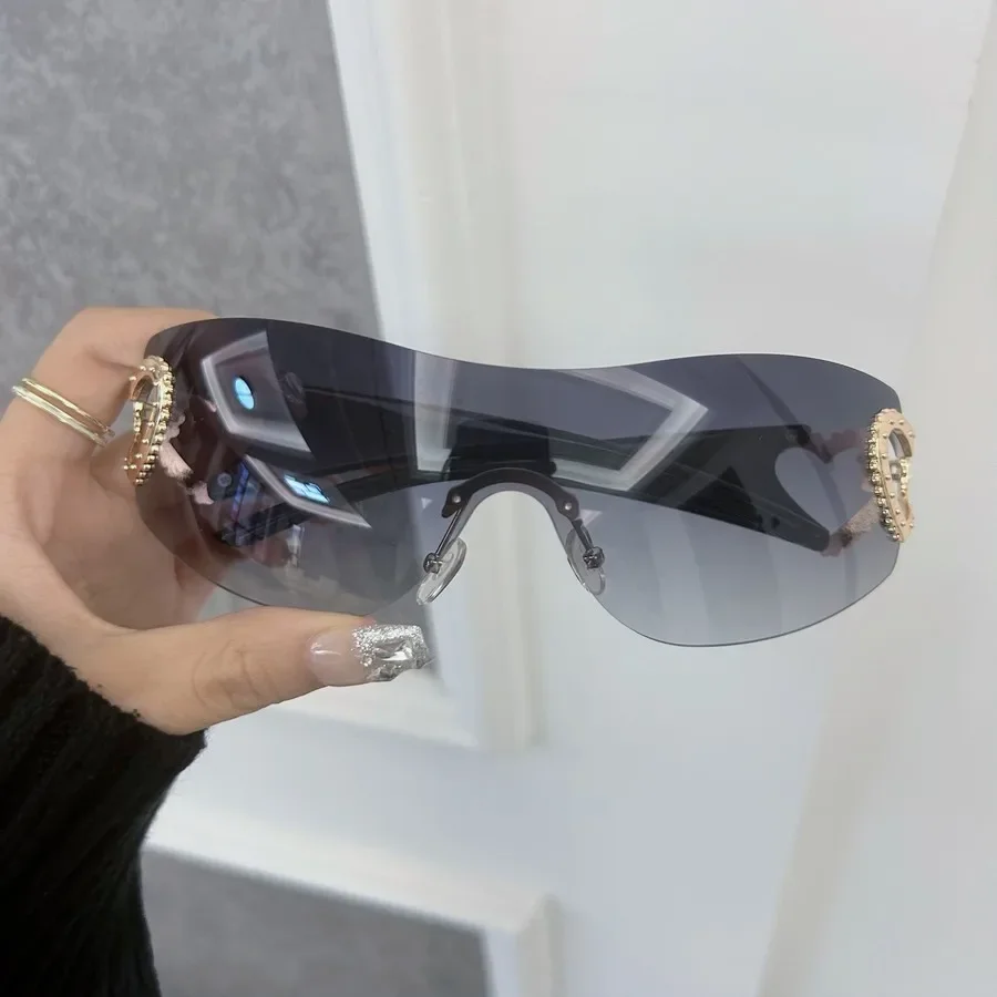 

Big Frame Unisex Square Sunglasses Women Men Brand Designer Colorful Sun Glasses Female Male Colors Mirror Oculos De Sol