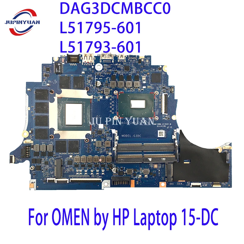 

Для ноутбука HP ноутбук 15-DC материнская плата DAG3DCMBCC0 L51795-601 L51793-601 мейнборд L51795-001 L51793-001 полное тестирование