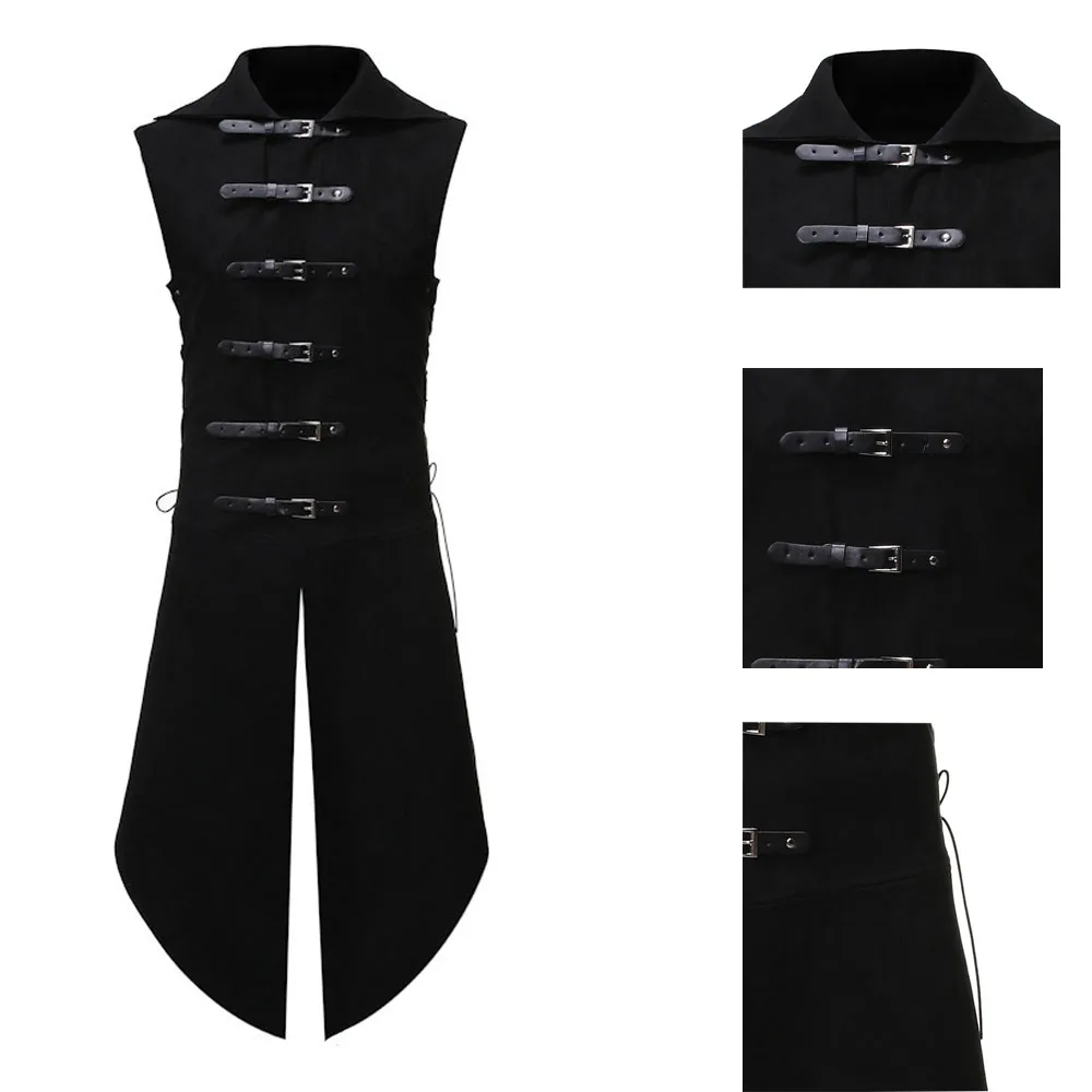 

Средневековый наряд Вальдерек Джеркин, жилет, пальто, туника, мужская куртка с ремешком, куртка-двойка, пальто, рейнджер, Хэллоуин, эльвенские топы, костюм для взрослых