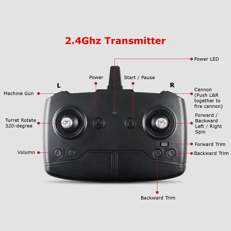 HengLong-rc赤外線バトルタンク、sherling、2.4ghz、rcラネグランツァー、リモコン、米国モデルタンク、m4a3、m26、1、30