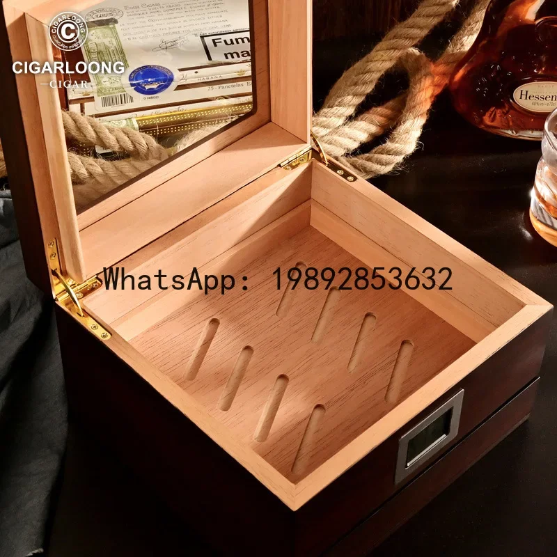 YFY Humidor Tool Set Cigar Moisturizer Sealed Cigarette Case
