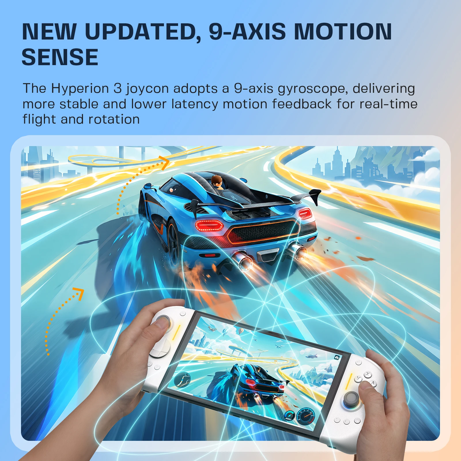 NYXI Hyperion 3 Kabelloser JoyPad für Switch 2 Weiß – Detail 13