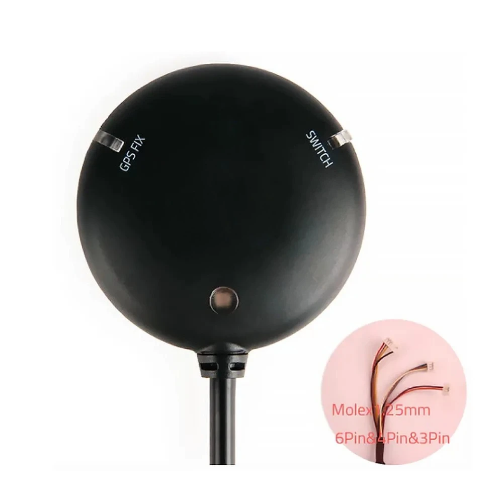 Holybro Ublox GPS GNSS Posicionamento Rápido e Preciso, M10 Newest, 10th Gen, M10