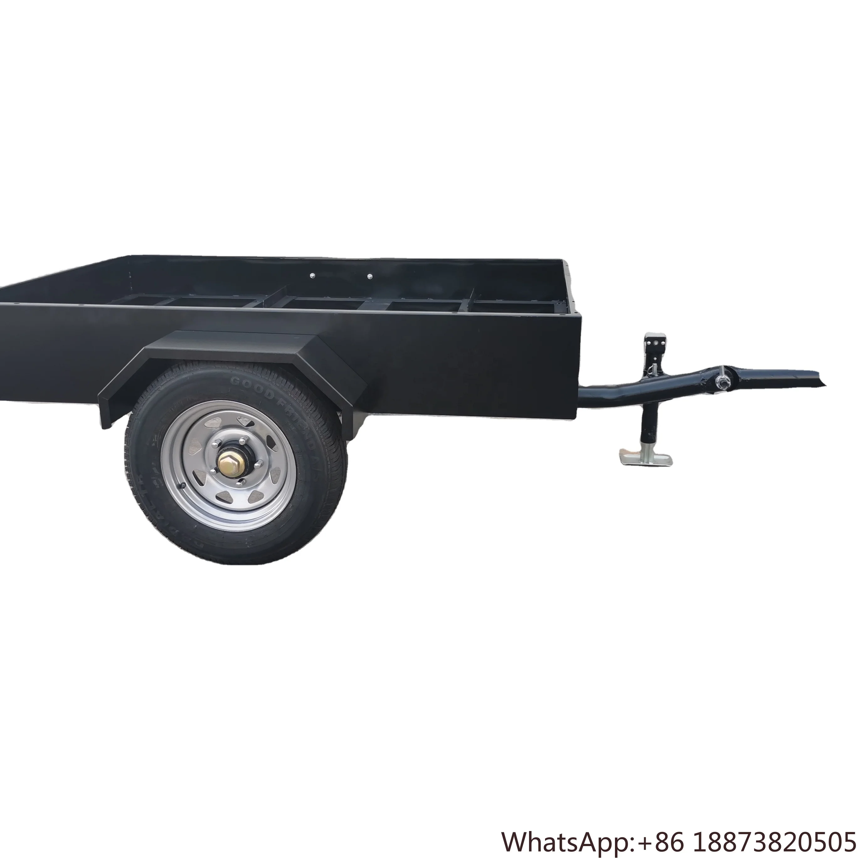 Factory Customized Farm Trailer Axle 2 Axle Car Carrier Trailer for Sale