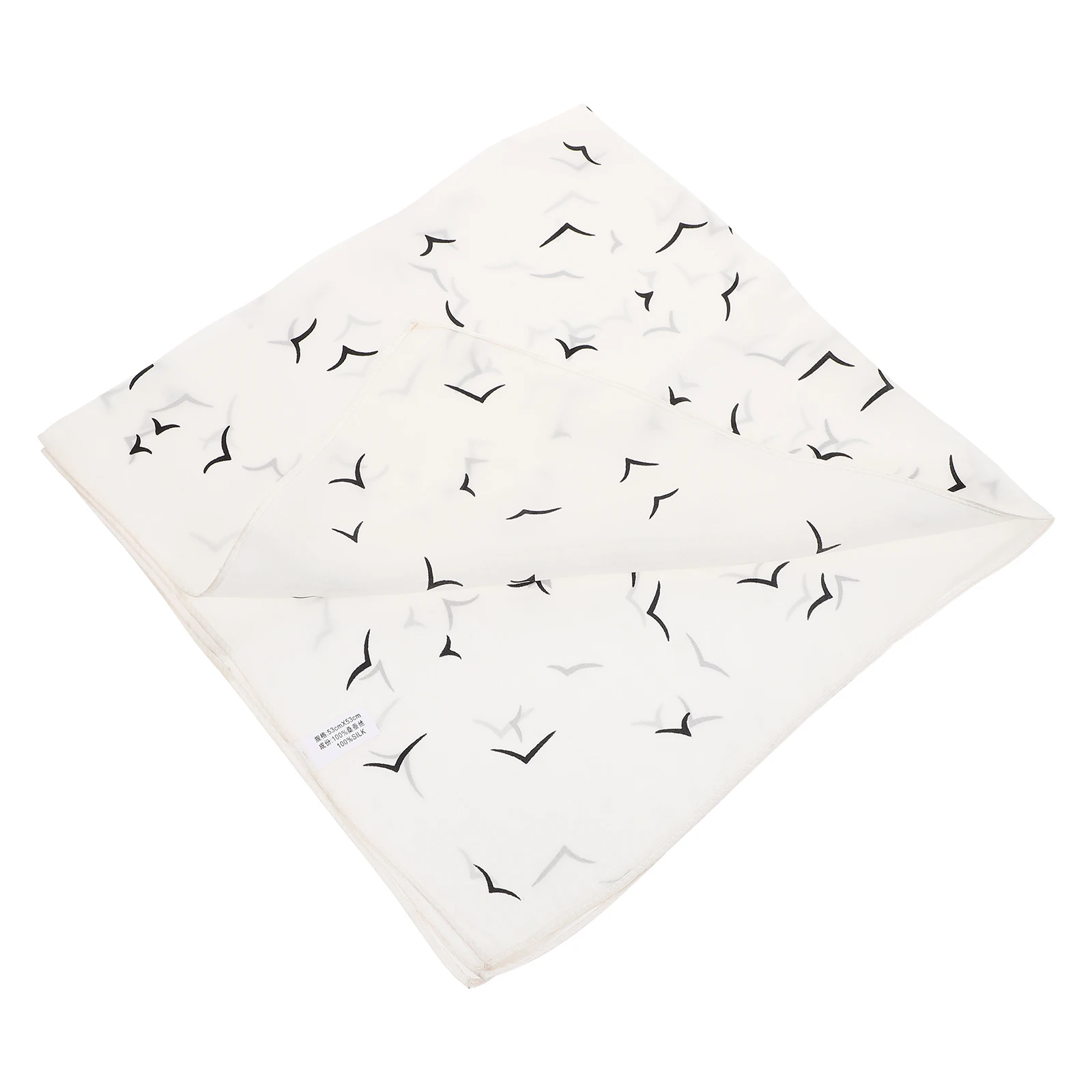 

Luxury Silk Scarf Elegant Neckerchief For Women Multi-Use Headband Hair Decor Wedding Travel Accessory Square Fashion Scarf