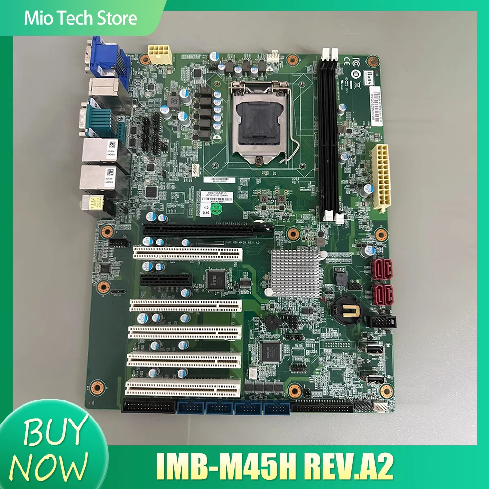 

For ADLINK IMB-M45H REV.A2 dual channel industrial control server motherboard supports 8/9