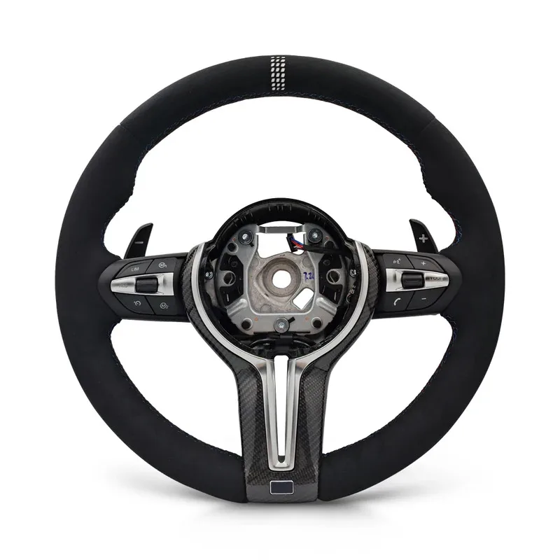 

With Carbon Trim CS Style M Steering Wheel for BMW F01 F07 F10 F20 F21 F22 F25 F26 F30 F31 F32 F36 M2 F87 M3 F80 M4 F82 F15 F16