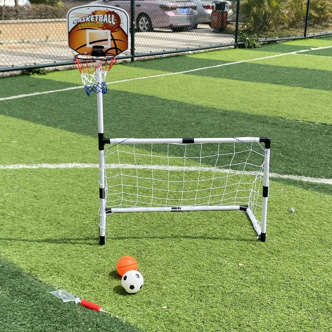 ประตูฟุตบอลและบาสเก็ตบอลพลาสติ - Sports Equipment 3 Year Old บทวิจารณ์และราคา