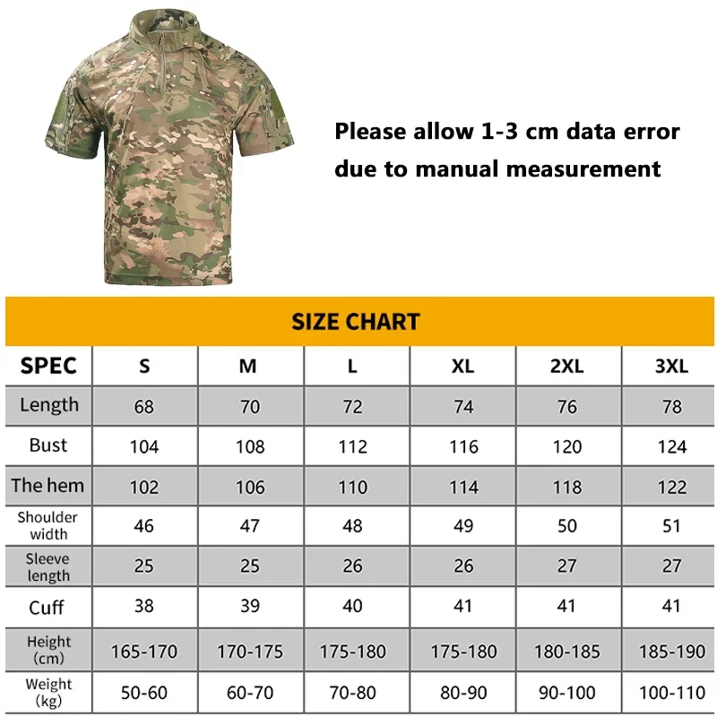 Summer Casual T-shirts Quick Drying Shirts Mens Tactical Short Sleeve Polo Shirts Work Tee Sports Fishing Golf Pullover Tops