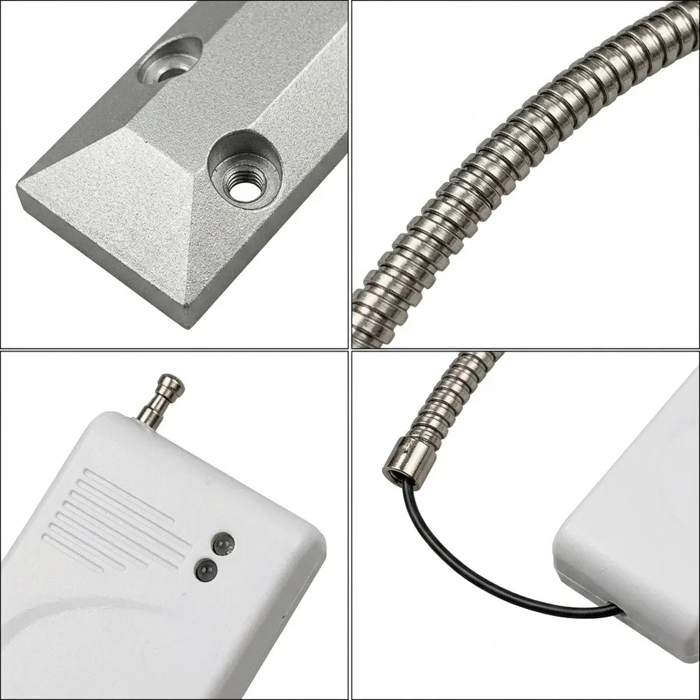 433MHz Wireless Magnetic Door Alarm With Normally Open/Closed Mode, 50-70mm Sensing Range For Rolling Shutter Door