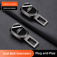 Car Seat Belt Extend Alloy Fastener Safety Strap Buckle Extender Accessories For Chery Tiggo 8 9 7 5 5X 3X Arrizo 8 5 Fulwin T9
